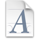 Font WhiteSmoke icon