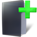 new, Folder DarkSlateGray icon