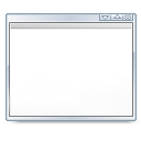 window, Kpersonalizer Snow icon