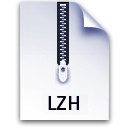 Lzh Black icon