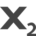 Format, Letter X, interface, number, Note DarkSlateGray icon