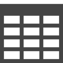Cells, Format, writing, Grid, interface, Squares DarkSlateGray icon