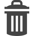 waste, tool, recycle, Bin, Can, Garbage DarkSlateGray icon