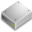 Hd, drive, hard disk Silver icon