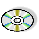 Disk, Cd, disc, save Black icon