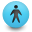 Account, people, user, profile, Human DeepSkyBlue icon