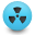 Radioactive DeepSkyBlue icon