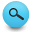 search, seek, Find DeepSkyBlue icon