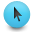 Cursor DeepSkyBlue icon
