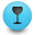 wine DeepSkyBlue icon