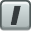 Text, document, File, Format, italic Silver icon