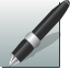 paint, Pen, pencil, writing, write, Draw, Edit DarkGray icon