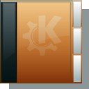 Folder, Orange DarkSlateGray icon