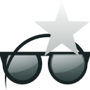 gwenview, sunglasses Gainsboro icon