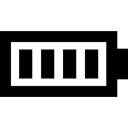 battery status, Battery Level, Energy, Charging Status, charged, technology Black icon