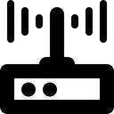 technology, Connection, Wireless Connectivity, signal, Wifi, Wireless Internet Black icon