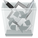 Full, trash can DarkGray icon