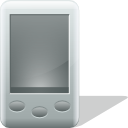 Mobile, pda, Black Gray icon