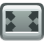 window, Fullscreen, expand DimGray icon