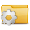 configuration, Setting, Configure, preference, config, option, Folder Black icon