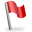 red, flag Firebrick icon