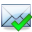 Message, Letter, mail, Accept, envelop, Email AliceBlue icon