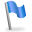 Blue, flag CornflowerBlue icon