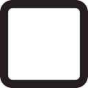 video player, square, shapes, music player, Multimedia Option Black icon