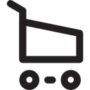 commerce, Shopper, online store, Supermarket, Shopping Store, online shop Black icon