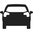 Automobile, vehicle, transport Black icon