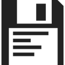 Floppy disk, storage, save, interface, computing, Saving, File Black icon