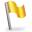 flag, yellow Goldenrod icon