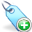Add, Blue, plus, tag PaleTurquoise icon