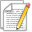 File, document, Edit, write, paper, writing DarkGray icon