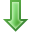 Down, Descend, Decrease, fall, descending, download OliveDrab icon