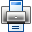 printer, Print DimGray icon