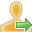 profile, people, Account, user, yellow, Human Goldenrod icon