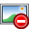 landscape, delete, Del, remove, img Gray icon