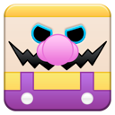 Cartoon, Wario, mario Wheat icon