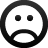 sad, Emoticon, Emotion Black icon