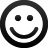 Emoticon, Emotion, smile, happy Black icon