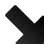 Bottom, rigth, Arrow Black icon