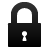 padlock, security, Closed Black icon