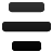 Center, Align Black icon