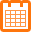 Calendar DarkOrange icon