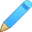 pencil CornflowerBlue icon