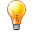Light bulb Gold icon