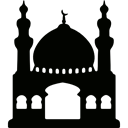 arabic, Monument, Architecture, religious, buildings, islamic, islam Black icon