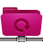 backup, Remote, Folder, pink Icon