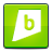 Brightkite, flag, Social LawnGreen icon